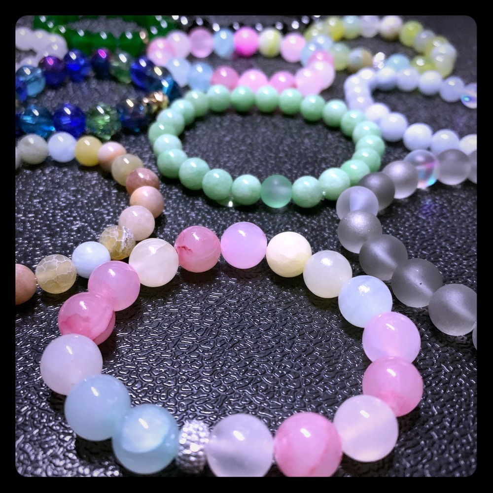 Glass Bead Bracelets